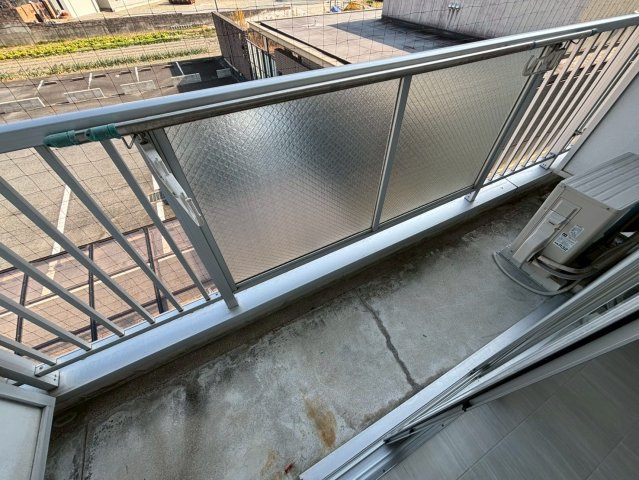 錦アトリオのバルコニー