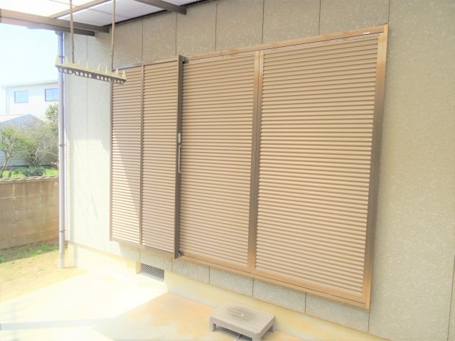青葉住宅　２号のセキュリティ|防犯雨戸