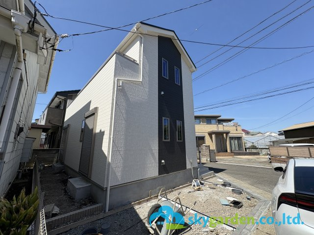茅ヶ崎市松林3丁目883　新築戸建　1棟の外観|令和8年4月3日撮影