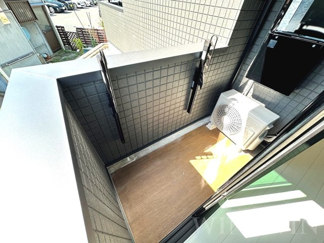 Jack hanada Ⅰのバルコニー