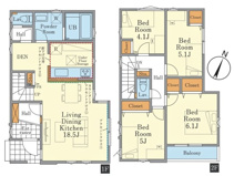 東村山市青葉町2期　全2棟　2号棟の画像