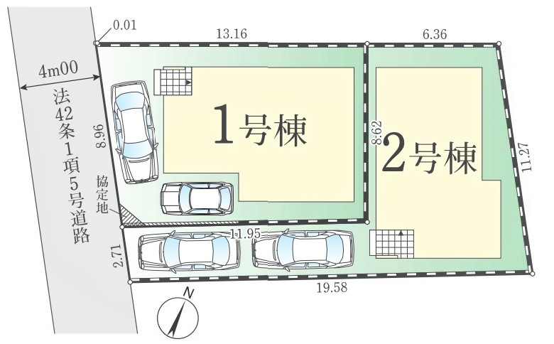 東村山市青葉町2期　全2棟　2号棟