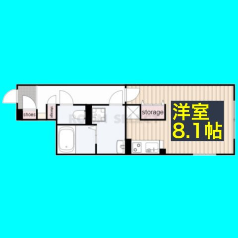 LUORE吹上(ルオーレフキアゲ)の間取り