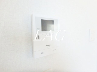 【セキュリティ】 | パーシモン | モニタ付きインターホンです。