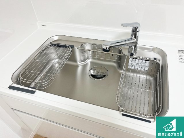 ライオンズマンション明石大久保第2の設備|広々としたシンクで食器洗いも楽々！
