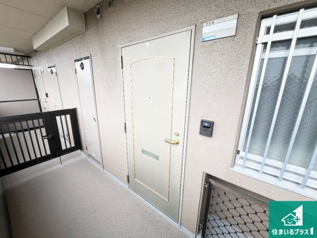 ライオンズマンション明石大久保第2の玄関|現地写真(外玄関)