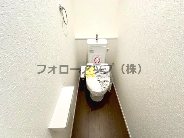 堺市北区長曽根町２号棟のトイレ|シンプルで使いやすいトイレです