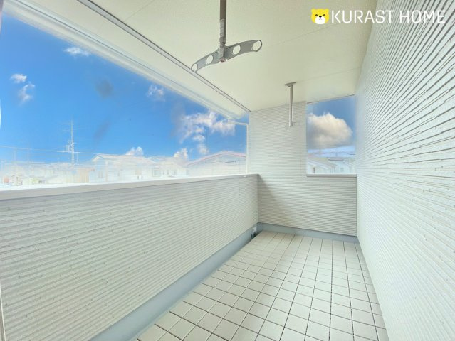 京都市西京区川島三重町　新築戸建のバルコニー