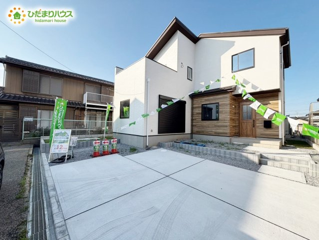 野田市山崎24期　新築戸建　1号棟の駐車場|2～3台分可能な駐車スペース（車種により異なります。）