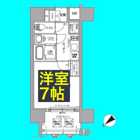 エスリード千種パークフロントの間取り
