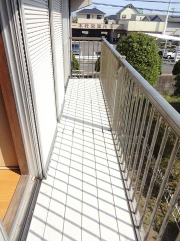 アイビス土合タウンのバルコニー