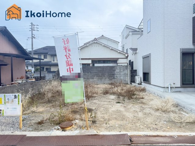 明石市朝霧町1丁目　土地の外観|JR朝霧駅まで徒歩10分！山電大蔵谷駅まで徒歩5分で便利！現在更地で即建築可能！建築条件はなし！