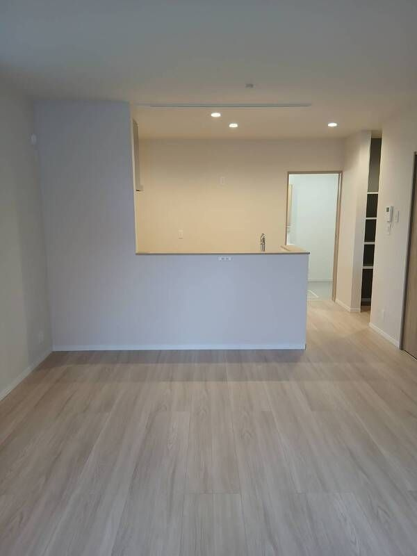 桑津戸建　C棟の居間・リビング