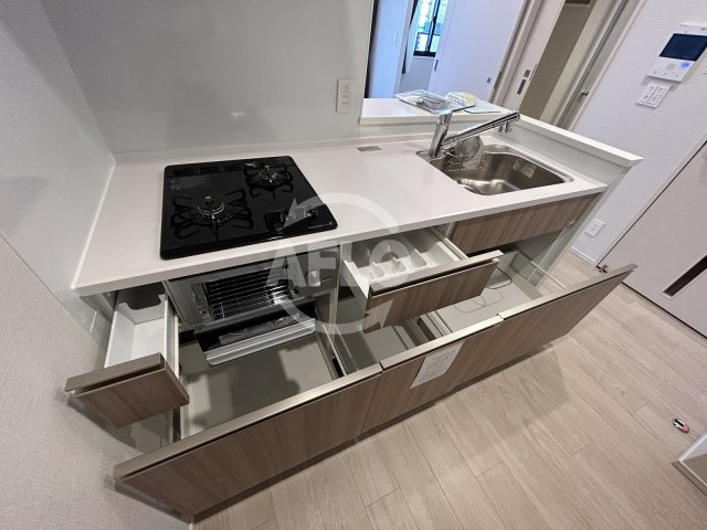 ファインレジデンス福島海老江（海老江西小学校区）のキッチン|ファインレジデンス福島海老江（海老江西小学校区）キッチン