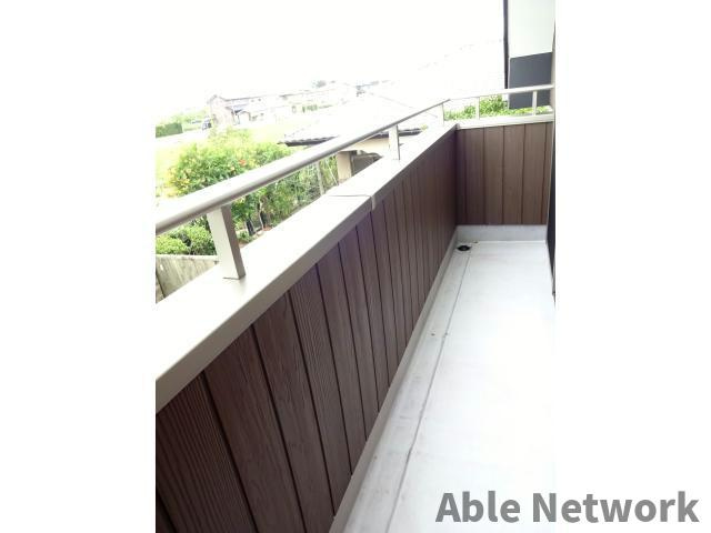 アイビス深芝のバルコニー|日当たりの良いバルコニー