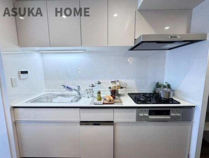 ハイセレサ菊名アルティールのキッチン|食器洗い乾燥機能付きシステムキッチンで毎日の家事の時短に大活躍してくれますね。