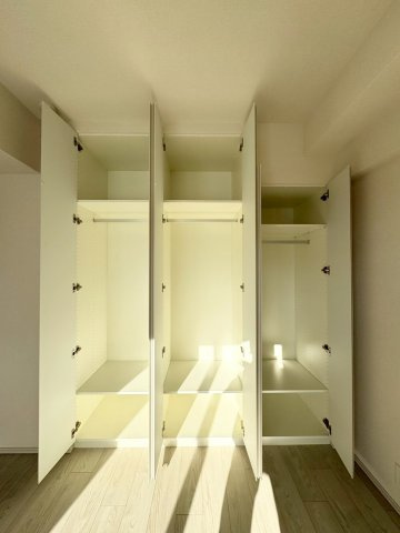 リーフシティ市川　ザ・レジデンスの収納|※写真は同間取りの別部屋です。