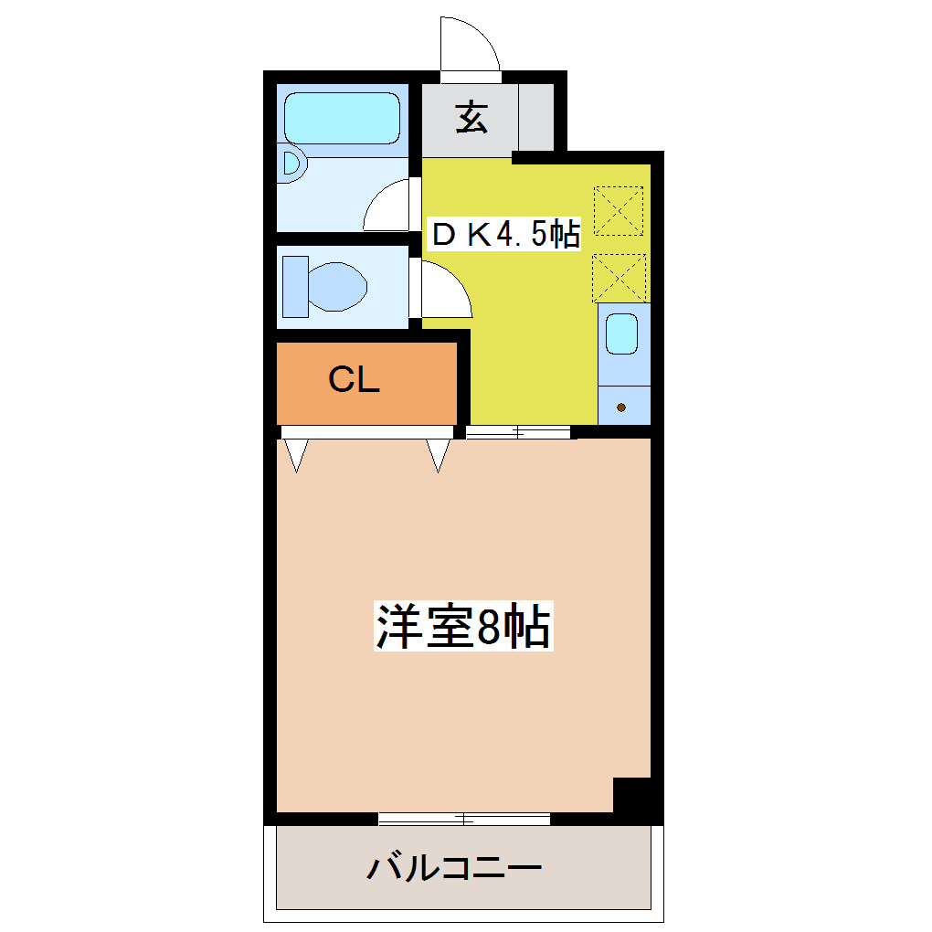 エル・ピソ・ボニートの間取り