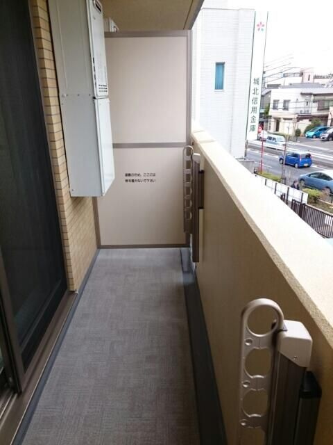 ブロッサム　コートのバルコニー