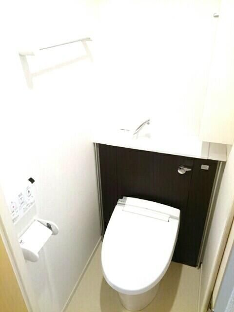 ブロッサム　コートのトイレ