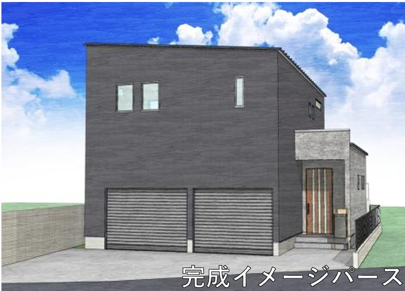 仲介手数料無料　おうちガーデン所沢市久米４期　全１棟　の外観パース