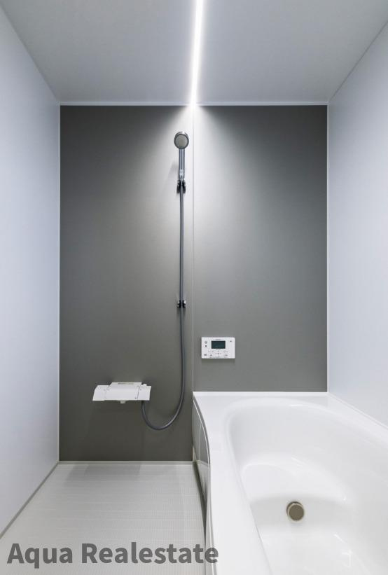 高松市鬼無町鬼無の新築一戸建の浴室|日々の疲れを癒すお風呂付です