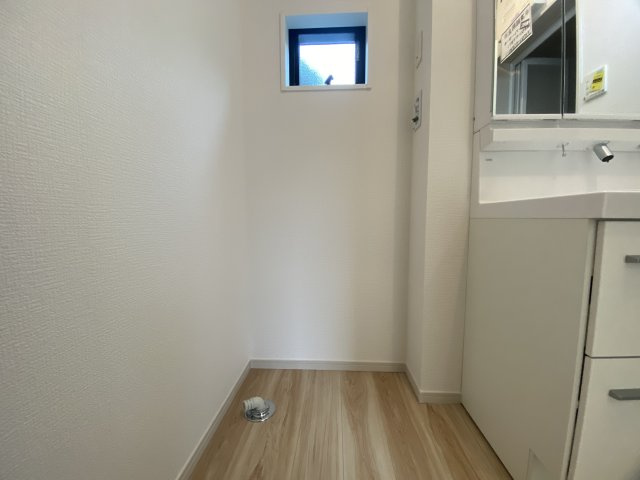 所沢市中新井新築戸建　2号棟のランドリースペース