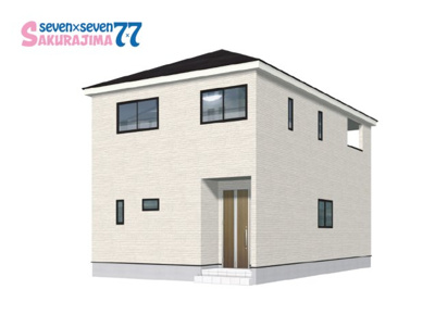 【外観パース】 | seven×seven SAKURAJIMA 77 | 4号棟