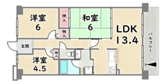 【間取り】 | レックスシティ京都西院
