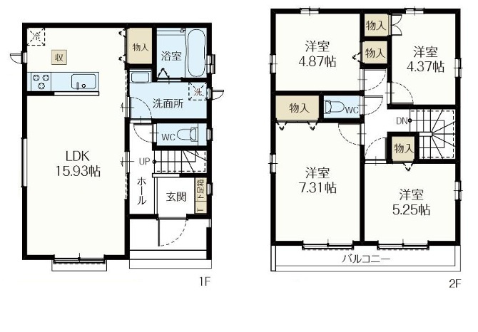 仲介手数料無料　ハートフルタウン東村山市富士見町２３期　全２棟