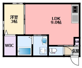 【間取り】 | レジェロ武庫川