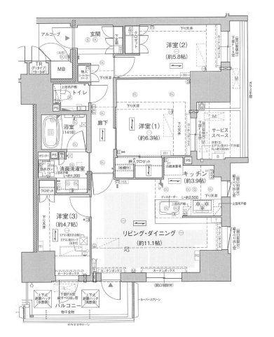 ジオタワー新町