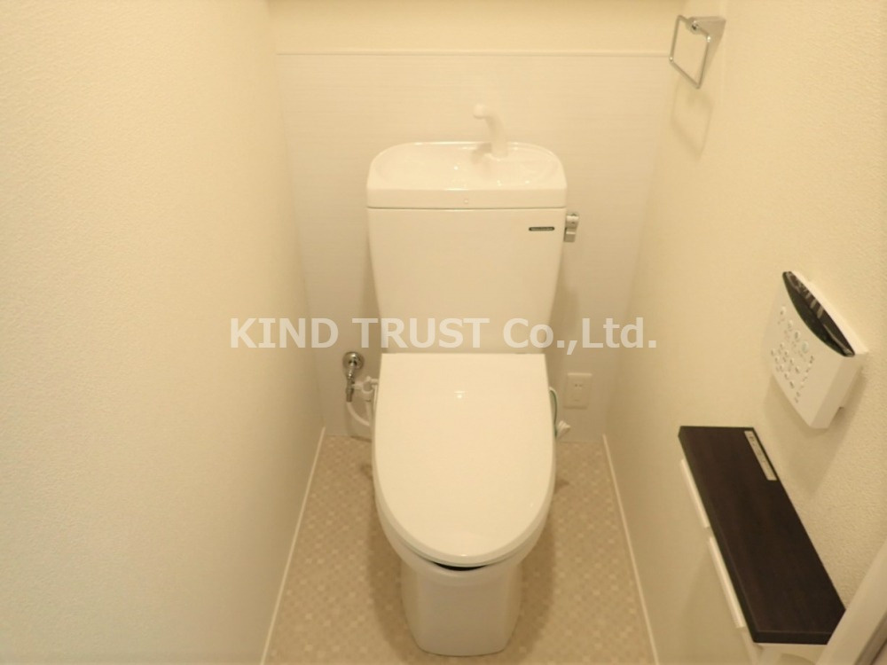 ノルデンハイム南森町のトイレ|シンプルで使いやすいトイレです