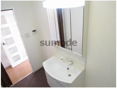 高槻市別所本町の賃貸マンションの洗面所