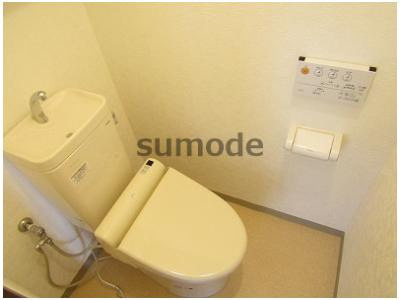 高槻市別所本町の賃貸マンションのトイレ