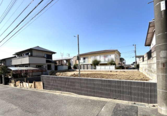 青葉区大場町第7 新築分譲戸建の前面道路含む現地写真