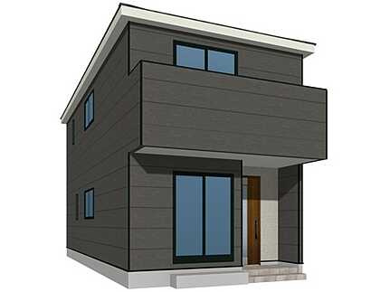 広島市南区向洋新町２丁目の完成予想図