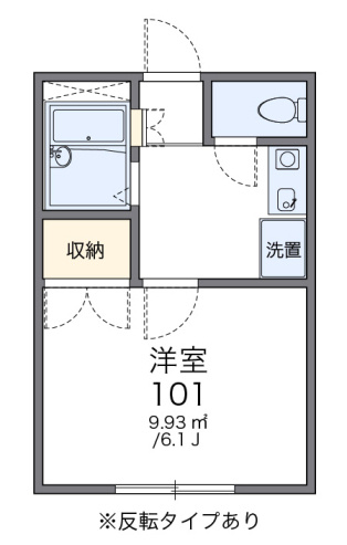 【間取り】 | レオパレス西砂