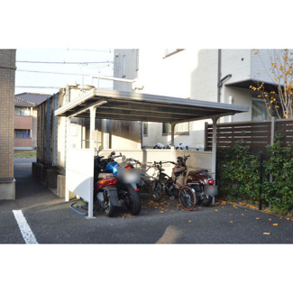 【その他共用部分】 | 陽だまりハイツ2000　Ｃ | 駐輪場