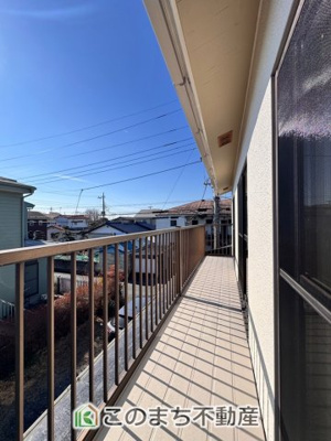 【バルコニー】 | KEM宇都宮市宝木本町1期 | 南向きの大型バルコニーは陽当り良好で、たっぷりのお洗濯物もよく乾きます！