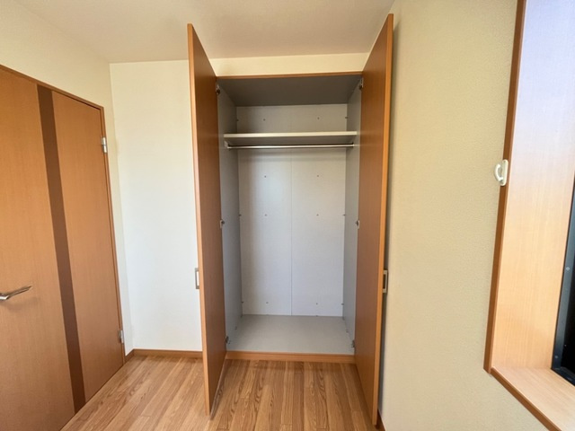 グランドール鹿嶋の収納|寝室クローゼット