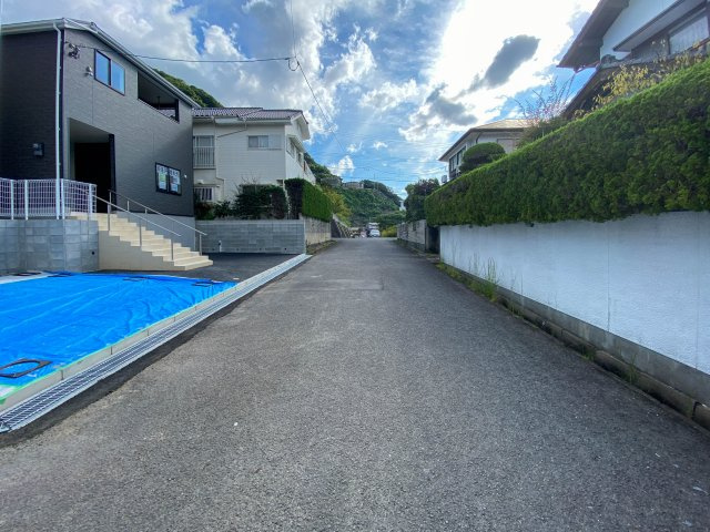 長与町三根郷-第1の前面道路含む現地写真