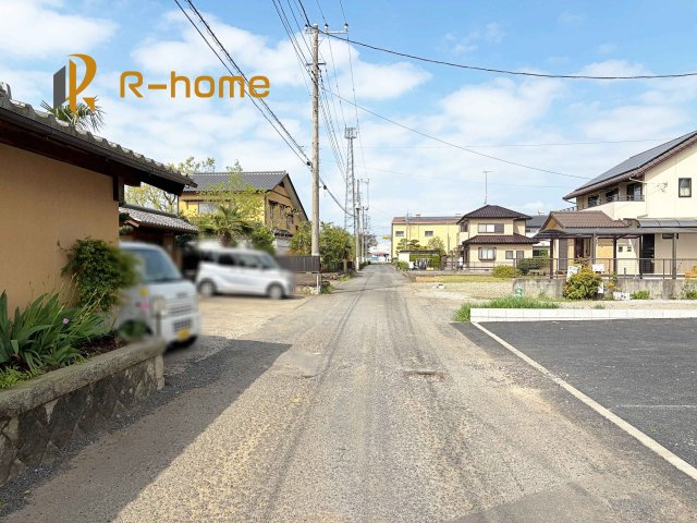 かすみがうら市下稲吉第15　新築戸建て　2号棟の前面道路含む現地写真|周辺環境も併せて案内致します♪
ぜひ現地へお越しください♪
