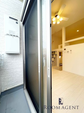 ハーモニーテラス楓のバルコニー