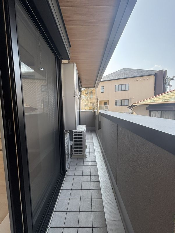 福岡市早良区高取２丁目の賃貸マンションのバルコニー