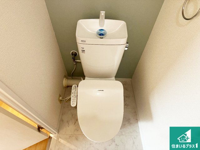 パームスクエアジェームス山のトイレ|明るく清潔感のあるトイレ！