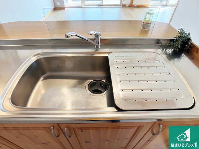 パームスクエアジェームス山の設備|広々としたシンクで食器洗いも楽々！