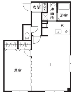 【間取り】 | MODULOR三軒茶屋Ⅱ