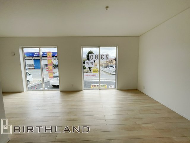 新築戸建・新築建売　いわき市泉町下川第8　泉小学校・泉中学校の居間・リビング