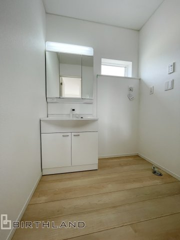 新築戸建・新築建売　いわき市泉町下川第8　泉小学校・泉中学校の独立洗面台